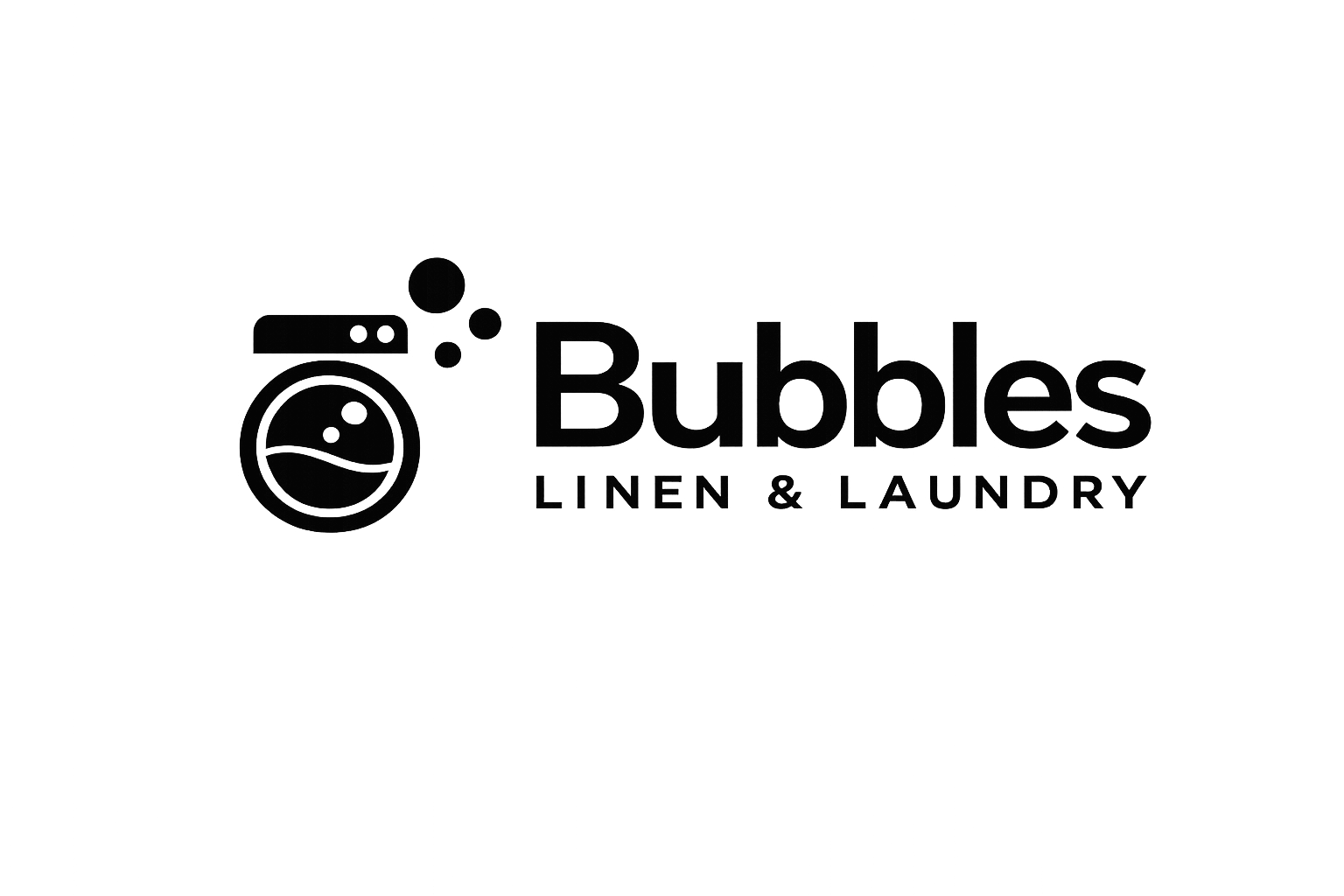 Bubbles Linen & Laundry professional logo
