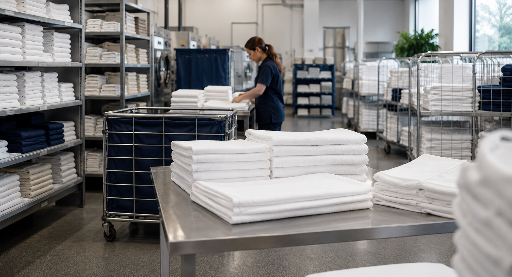 Commercial laundry Services Midlands