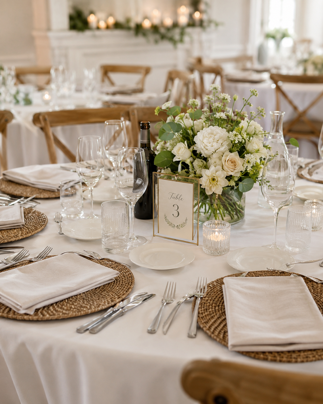 Bubbles - wedding linen hire 2